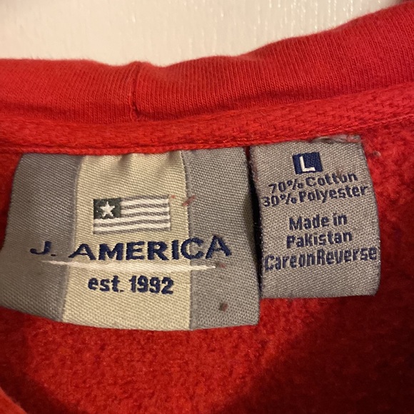 J. America Nebraska Pullover Hoodie - Picture 3 of 5